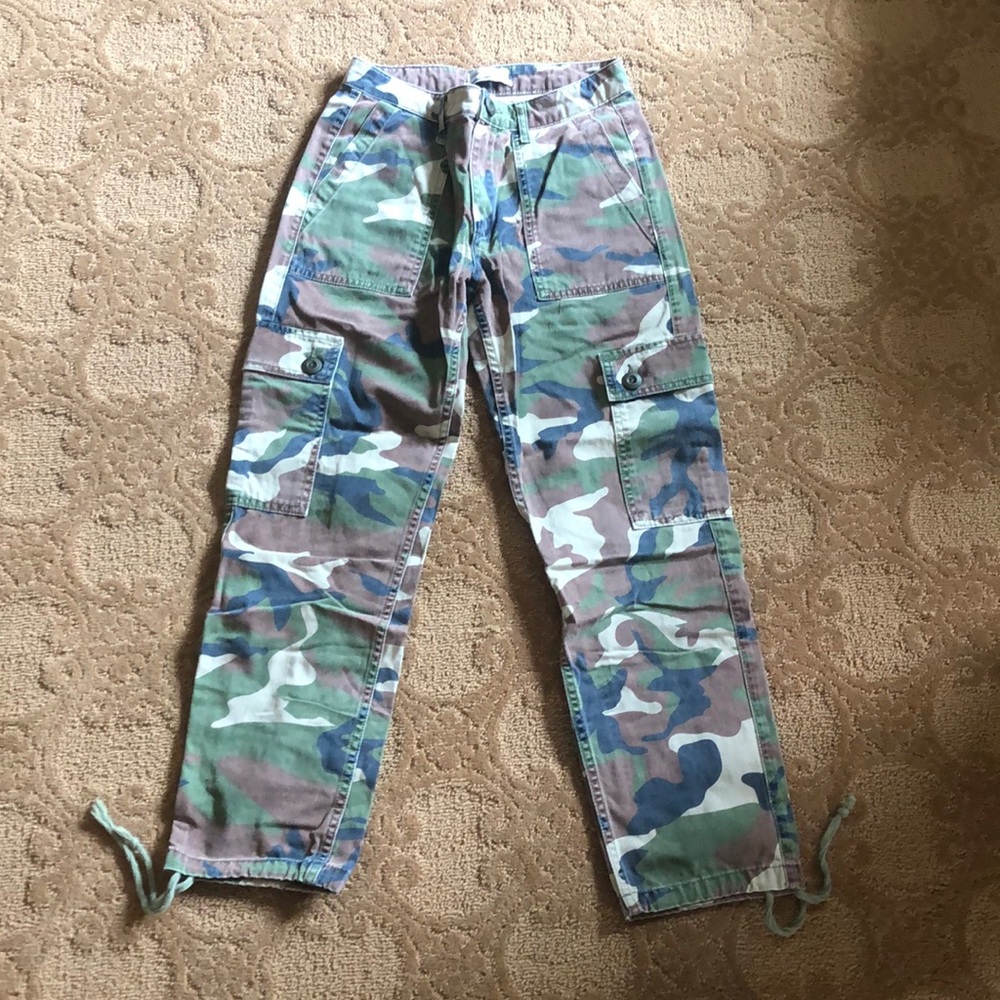 Camo Cargo Pants Urban Outfitters